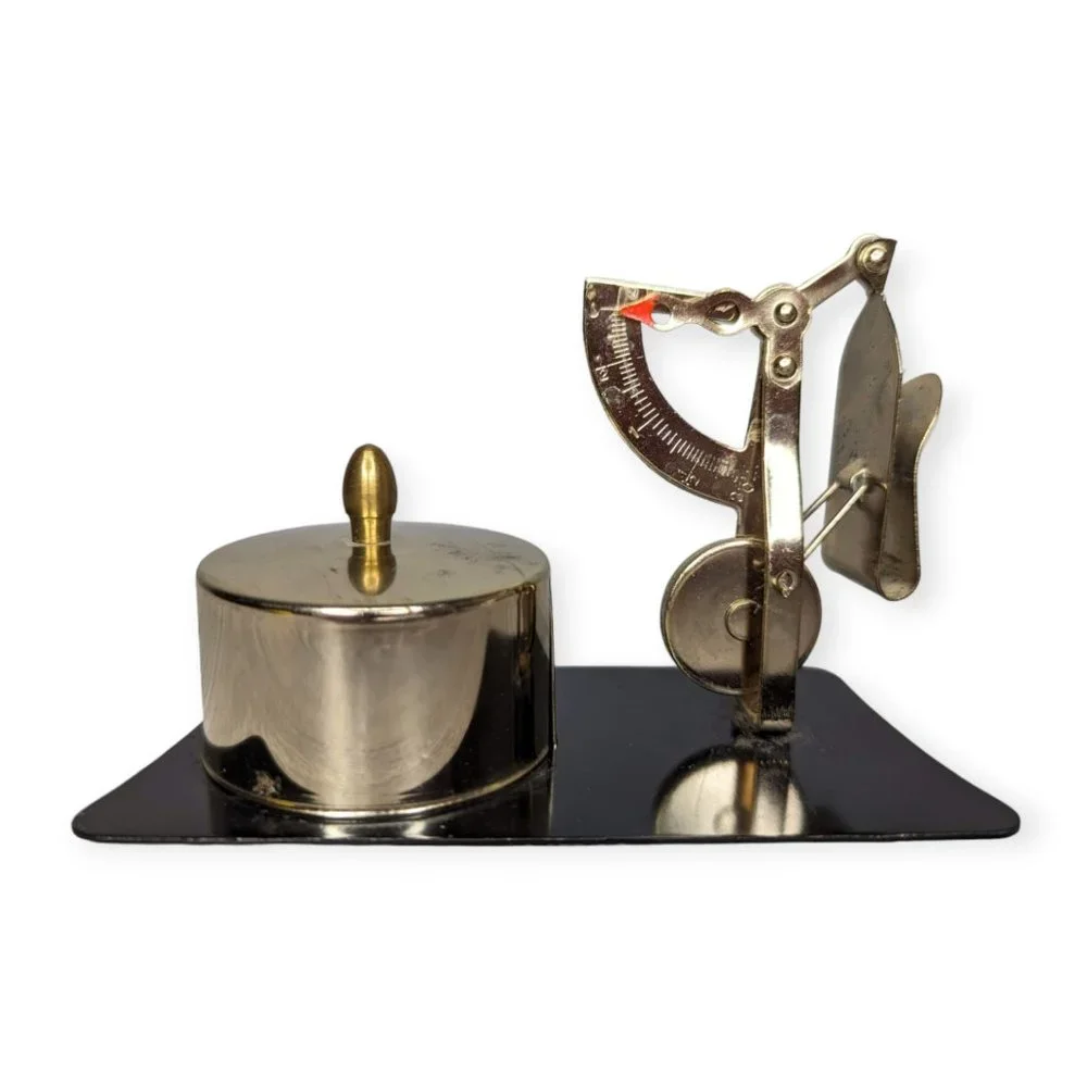 Vintage Postage Scale with Stamp Dispenser